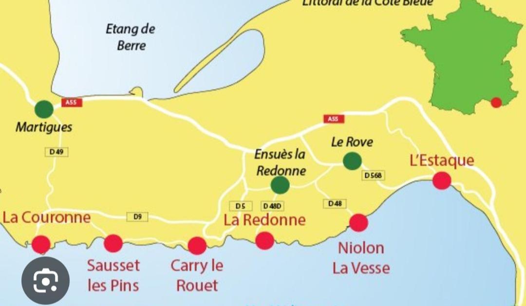 Les Hebergements De La Sur La Cote Bleu Apartment *
